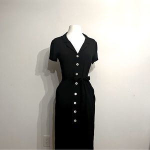 ARITZIA Wilfred Black Dress